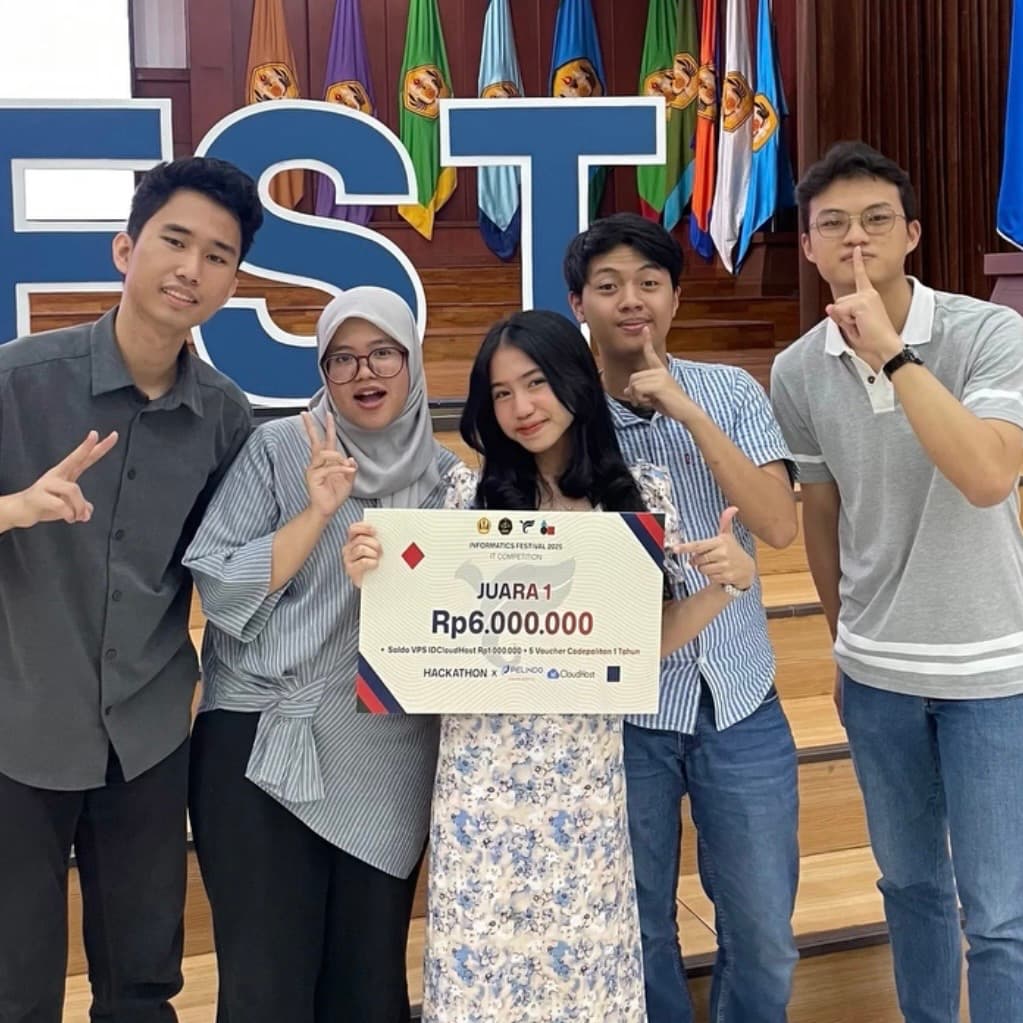 1st Place · Hackathon IFEST 2025